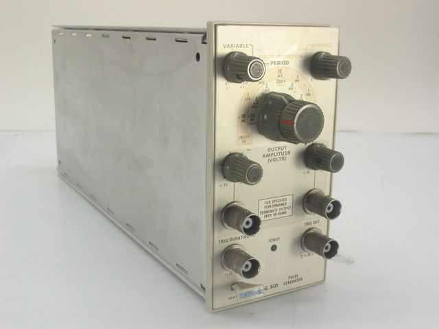 Tektronix pg 501 pulse generator oscilloscope plug-in 