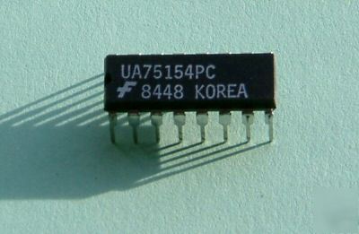 UA75154 fairchild quad line receiver RS232 qty: 10 off