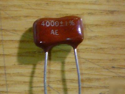 New 10PCS 500V 4000PF dipped silver mica capacitors 