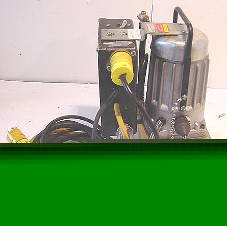 10K psi greenlee 915 hydraulic pump 10 amp w/ actuator