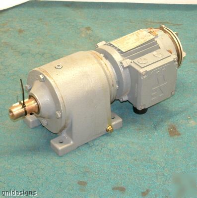 3 sew-eurodrive tefc servo motors w/ratio gear reducers