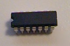 5 x 74HC132 quad 2-input nand logic ics