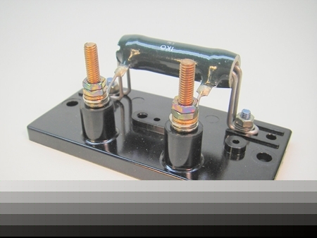 AW1602 1K 90W resistor & stand - wire wound - tubular