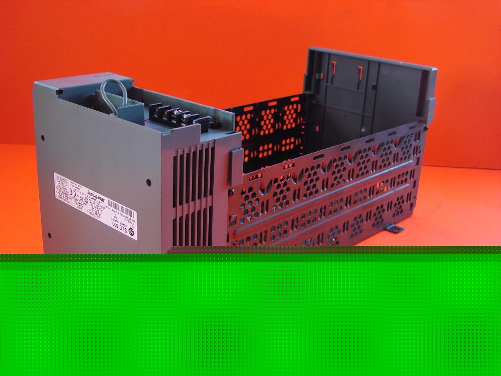 Allen bradley 1746-A7 1746-P1 power supply rack #7045 g