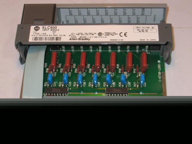 Allen bradley slc 500 ac input module 1746-IA8 ser a