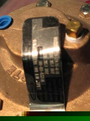 Cashco DA6 dome loaded back pressure regulator 1/2