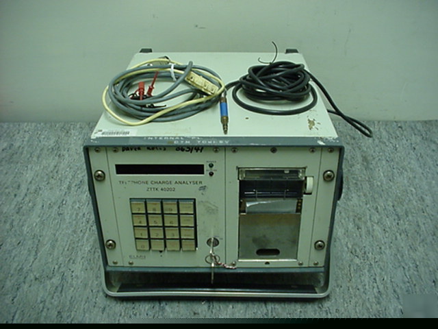 Elmi zttk 40202 charge analyzer