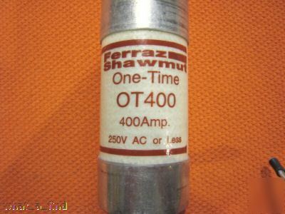 New ferraz shawmut OT400 fuse ot-400 400 amp 250 volt