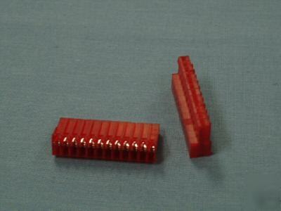 New lot 100 -amp/tyco 1-640440-2 mta 12 pos connectors 