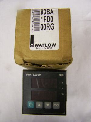 New watlow series 93 temperature control 