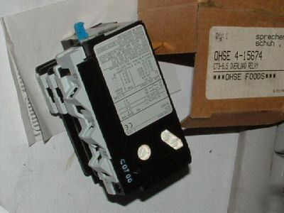 Sprecher+schuh iec thermal overload relay CT3-12.5