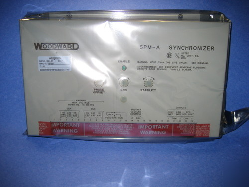 Woodward spm-a synchronizer part no. 9905-001