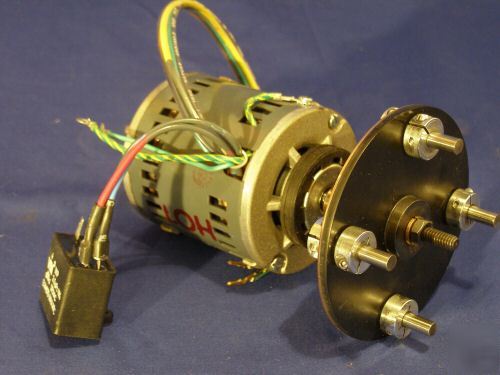  teletype motor synchronous tesla coil tungsten rotor