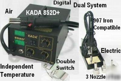 Smd kada 852D+ digital display smt dds soldering 2 in 1