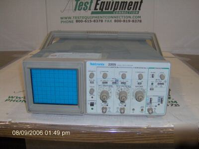 Tektronix 2205 20 mhz scope