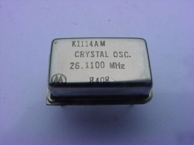 26.110 mhz crystal oscillator ( qty 50 ea )