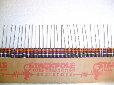 30 carbon composition resistors 1WATT 330 ohm