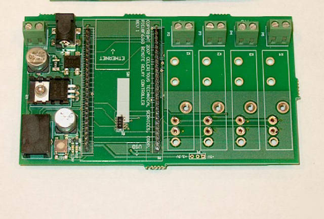 4 channel ethernet controlled opto-22 relay rack -