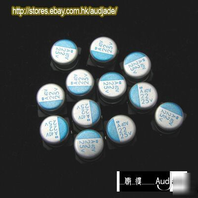 60X 22UF 25V smd ncc conductive polymer solid capacitor
