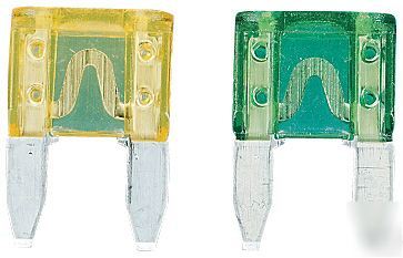 10 x qb mini blade automotive fuse 25A, ato,rohs.clear