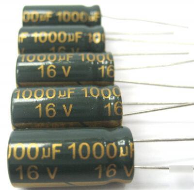 16V 1000UF 10MM ultralowesr motherboard capacitor 5PCS 