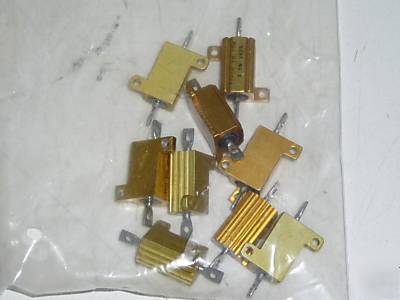 Arcol hs heatsink mount resistors imp pl-10 lot of 9 .