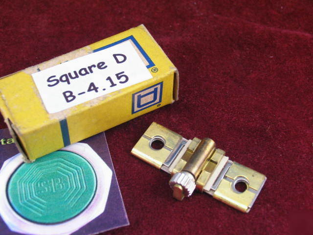 B-4.15 square d heater overload relay thermal unit