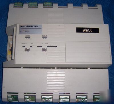 Bristol babcock dpc 3330 process controller + 9 cards