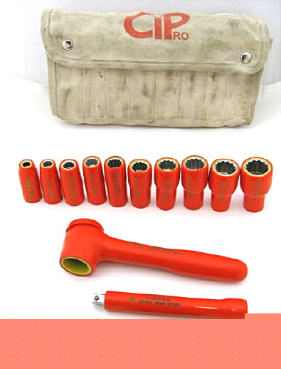 C.i.p. 1000 volt insulated 3/8