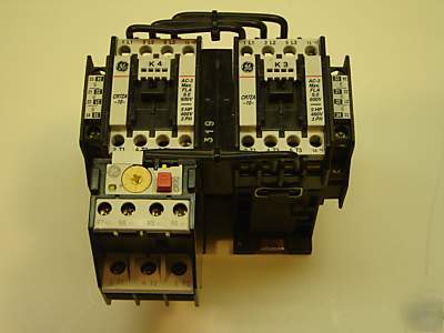 CR7ZA contactor 9AMP 3POLE 24VDC w/1NO & overload relay