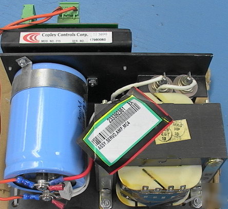 Copley controls 215 servo amplifier MC4 233392361