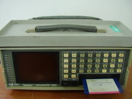 Spectron datascope 2000 data line monitor-analyzer