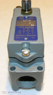 Square d 9007 type aw-16 series d limit switch