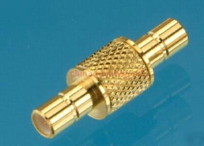 Zou@ 50PCS rf adpator connector smb male to male/smb-jj