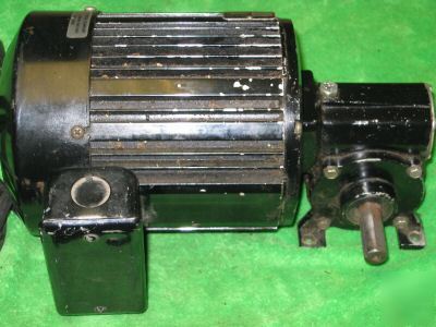 Bodine right angle gear motor 48R6BFSI-5N 103 torq 