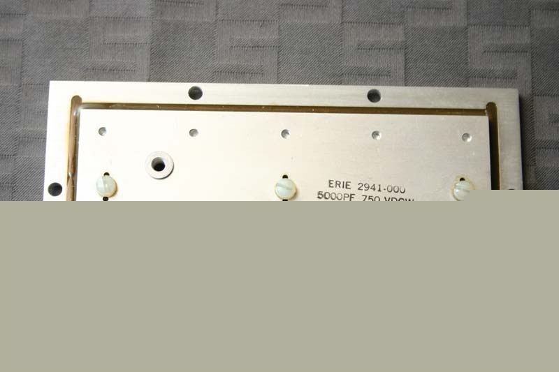 Erie - 5000PF 5NF - 750VDCW flat capacitor special nos