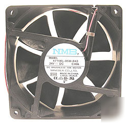 3 fans nmb 24 vdc fan 4715KL series 119MM x 38MM