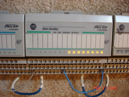 Ab flexlogix 5433 complete sys. ethernet and io, tested