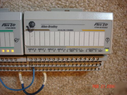 Ab flexlogix 5433 complete sys. ethernet and io, tested