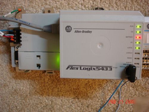 Ab flexlogix 5433 complete sys. ethernet and io, tested