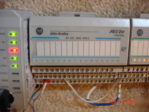 Ab flexlogix 5433 complete sys. ethernet and io, tested