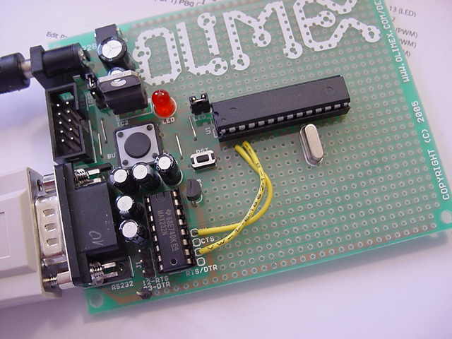 Arduino on a proto board