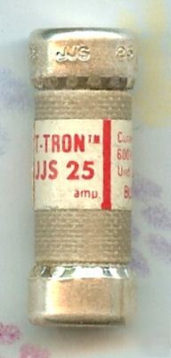 Buss-tron jjs-25 25 amp 600 volt JJS25 limiting fuse