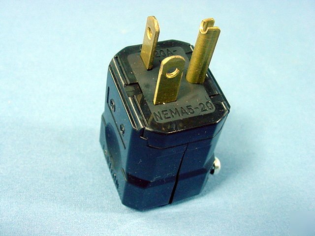 Leviton industrial plug 5-20 20A 125V 5356-vb