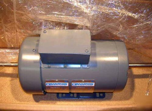 Marathon 1.5 hp dual shaft motor