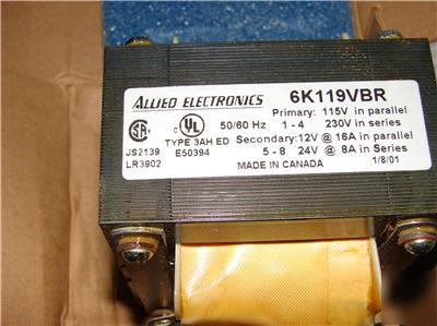 New allied electronics 6K119VBR type 3AH ed 