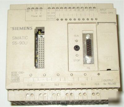 Siemens S5-90U 6ES5 090-8MA01 6ES5090-8MA01 