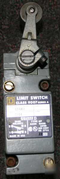 Square d - lever type limit switch class 9007 C54B2