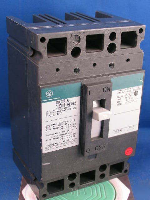TED134070 ge industrial circuit breaker 480V 70 a