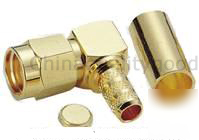 Zou@ rf cable connector sma male right angle /sma-JWC3